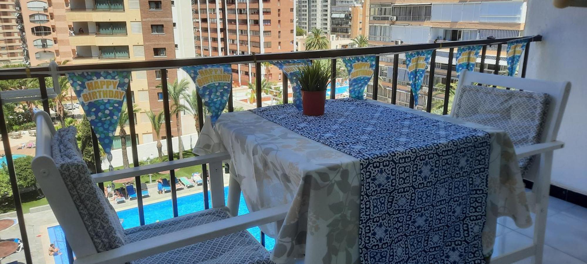 Happy Loix Apartamento Wifi Aa Benidorm Eksteriør bilde