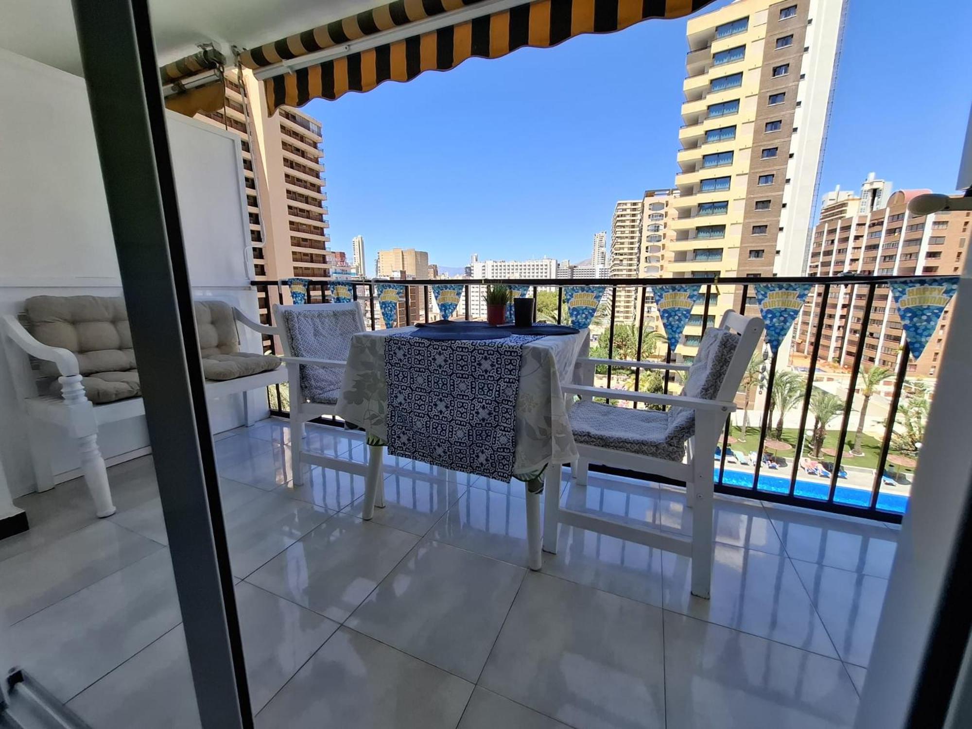 Happy Loix Apartamento Wifi Aa Benidorm Eksteriør bilde