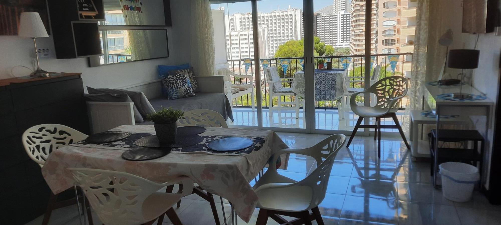 Happy Loix Apartamento Wifi Aa Benidorm Eksteriør bilde