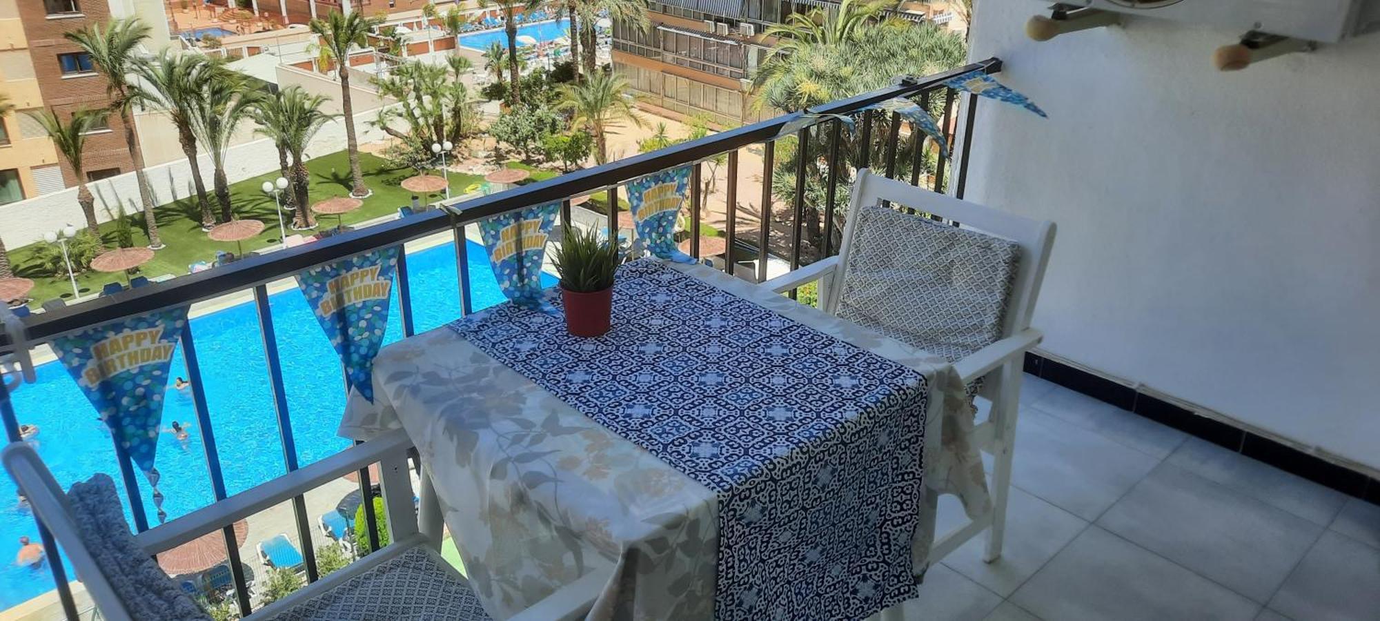 Happy Loix Apartamento Wifi Aa Benidorm Eksteriør bilde
