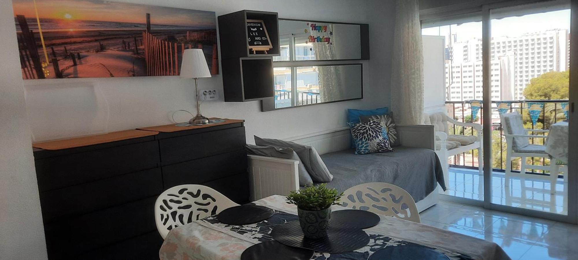 Happy Loix Apartamento Wifi Aa Benidorm Eksteriør bilde